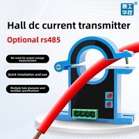 Transduser arus DC AC dengan Output 4-20mA Sensor CT inti terpisah efek Hall tipe buka tutup untuk pemantauan daya