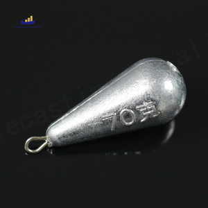 ตัวจมตะกั่วตะกั่วสำหรับตกปลาชุบสังกะสีอุปกรณ์ตกปลา - Product Image 2
