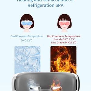Masajeador de Ojos Inteligente de Alta Calidad con Música para Dormir, Masajeador de Ojos Eléctrico Inteligente 4D con Vibración de Bolsa de Aire, Calor y Compresión Fría - Product Image 6