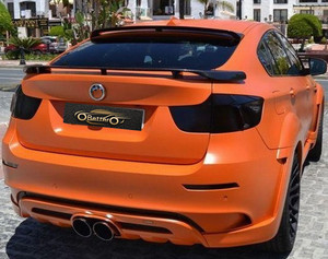 BTC nouvelle haute qualité pour <span class=keywords><strong>X6</strong></span> X6M E71 pour Style Wide Body Kit pare-chocs avant arrière 4 sorties échappement Central - Product Image 5