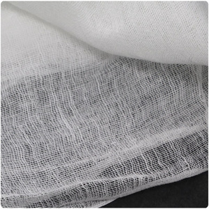 Gaze de coton dégraissée Hualu Medical 84cmx10m, pansement chirurgical doux et absorbant - Product Image 3