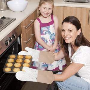 Gants <span class=keywords><strong>de</strong></span> barbecue antidérapants et maniques <span class=keywords><strong>de</strong></span> <span class=keywords><strong>cuisine</strong></span> – Gants <span class=keywords><strong>de</strong></span> four et maniques <span class=keywords><strong>de</strong></span> <span class=keywords><strong>cuisine</strong></span> avec rembourrage en silicone recyclé antidérapant - Product Image 4