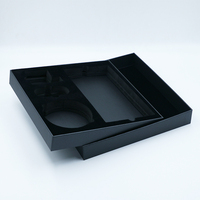 Tablette ordinateur portable personnalisée, boîte d'emballage universelle en carton noir et blanc avec logo imprimé, pour ordinateur portable, personnalisable