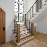 CBMMart Escalier moderne de qualité supérieure au design simple avec garde-corps en fer