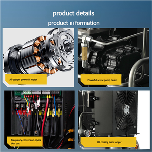 <span class=keywords><strong>Compresseur</strong></span> <span class=keywords><strong>d</strong></span>'<span class=keywords><strong>air</strong></span> à vis monophasé 220V de 7,5 kW, économe en énergie, portable et lubrifié, <span class=keywords><strong>pour</strong></span> ateliers industriels, bricolage et petites entreprises - Product Image 5