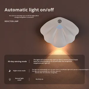 Wholesale Motion <b>Sensor</b> <b>Light</b> Wireless Type C USB for Kitchen Bedroom Mural Living Room <b>Indoor</b> Lighting Wall Lamp - Product Image 2