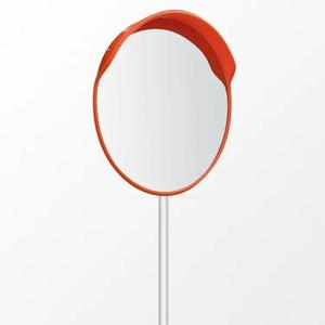 Miroir convexe rond en PMMA pour l'extérieur, miroir de sécurité pour les intersections et les angles - Product Image 2