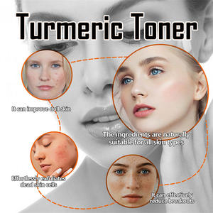 Tonique éclaircissant pour les taches brunes, vitamine C, curcuma, végan, biologique, soin de la peau de luxe pour le visage - Product Image 6