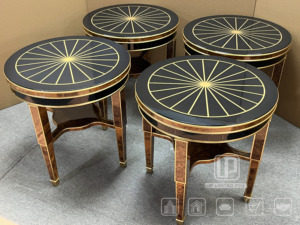 Wholesale Italian Style <b>Coffee</b> <b>Table</b> Glam Wood Construction Round <b>Coffee</b> <b>Tables</b> <b>Set</b> Glam <b>Coffee</b> <b>Table</b> - Product Image 2
