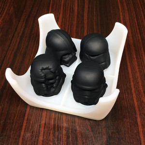 Moule à glaçons sphériques SW15, grande taille, outil de cuisine en silicone pour glaces et whisky, grille à glaçons ronde - Product Image 5