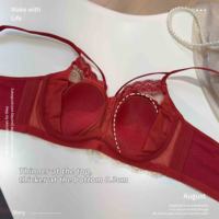 Nouvelle lingerie sans couture en dentelle, soutien-gorge push-up à petite poitrine, sans armature, confortable, sexy, ensemble de soutien-gorge