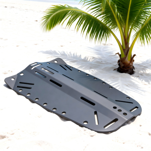 Plaque dorsale technique de plongée sous-marine en alliage d'aluminium anodisé dur sur mesure, de qualité marine, résistante à la corrosion, usinée CNC - Product Image 1