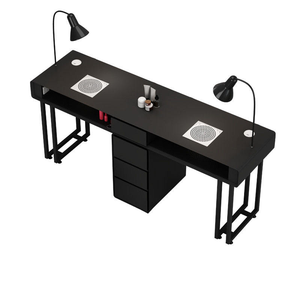 Mesa <span class=keywords><strong>de</strong></span> Manicura Moderna para Salón, Silla para Mesa Comercial <span class=keywords><strong>de</strong></span> <span class=keywords><strong>Uñas</strong></span>, Mesa para <span class=keywords><strong>Esteticista</strong></span> <span class=keywords><strong>de</strong></span> <span class=keywords><strong>Uñas</strong></span> - Product Image 5