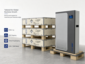 Solar LiFePO4 <b>Battery</b> <b>48V</b> 51.2V 314Ah 15kWh 16kWh Energy Storage Solar Home System Deep Cycle Lithium Iron Phosphate Pack - Product Image 1