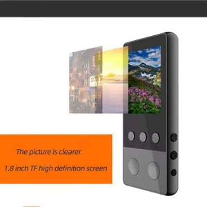 เครื่องเล่น MP3 หน้าจอ 2-4 นิ้ว BT5.0 เครื่องเล่นเพลงอลูมิเนียมอัลลอยด์อุปกรณ์พกพาสำหรับการฟังเครื่องเล่น MP3 ในครัวเรือน - Product Image 6
