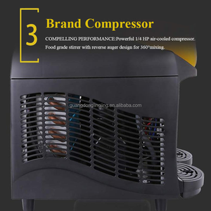 Machine <span class=keywords><strong>à</strong></span> slush glacé 2,5 L * 2 bols, prix bas, usage domestique, commercial, avec écran numérique LED pour les restaurants, les bars et les foyers - Product Image 4