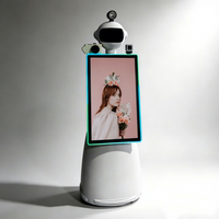 Cabine photo IA robotisée pour événements, cabine vidéo IA contrôlée par application, cabine photo et vidéo 360° avec impression pour fêtes et événements, en flight case