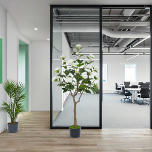 Chậu cây hoa trà nhân tạo thân thiện với môi trường, chất lượng cao, kích thước 3ft-8ft, dùng trang trí nhà cửa trong nhà/ngoài trời - Product Image 3