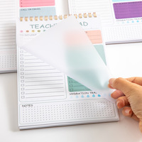 Bloc-notes spirale A5 pour professeur avec calendrier de cours, liste de tâches quotidiennes et suivi d'hydratation – Cadeau idéal pour les éducateurs