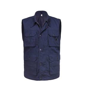 <span class=keywords><strong>Pêcheur</strong></span> Safari Design outil chasse hommes Cargo gilet Safari travail gilet bleu marine personnalisé pour hommes - Product Image 1