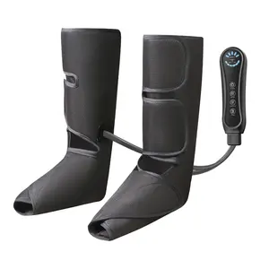 Air compression of foot massager with heating pressure health care foot and calf massager can help blood circulation