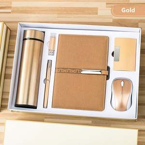 Juego de Regalo Corporativo de Alta Calidad para Hombre: Libreta, Bolígrafo, Taza Térmica, Tarjetero, Memoria USB y Ratón Inalámbrico - Product Image 3