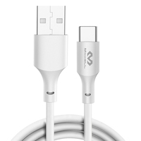 Câble USB Type-C Miccell pour téléphones mobiles et ordinateurs, câble de charge rapide 3A, câble de données