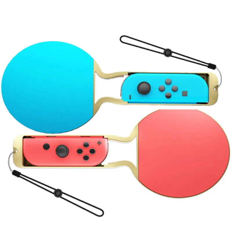 2 oyuncu kırmızı mavi spor masa Ping Pong raket seti seti n-anahtarı JoyCons Nintendo anahtarı Joy Con denetleyici oyun aksesuarları