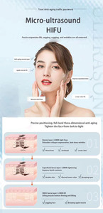 Appareil HIFU anti-âge en ABS, type gel, non invasif, régénération du collagène, raffermissement de la peau, éclaircissement, élimination des rides - Product Image 5