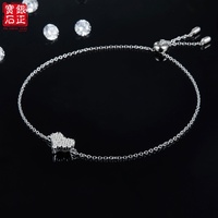 Parure de bijoux en moissanite en forme de cœur pour femme avec placage or/platine/rhodium, sertissage griffe, pendentif, boucles d'oreilles et bracelet en argent 925