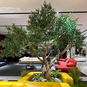 Olivo Artificial Grande de Pie para Decoración de Interiores Modernos, Espacios Comerciales y Jardines - Product Image 3