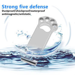 Clé USB 2.0 en métal avec LOGO personnalisé, vente en gros, 1 go, 2 go, 4 go, 8 go, 16 go, 32 go - Product Image 4