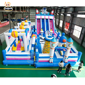 <strong>Inflatable</strong> Castle Bouncy Castle <strong>Inflatable</strong> Jumping House <strong>Bouncer</strong> Combo <strong>Slide</strong> Blow up Bounce Houses for Kids Adults With Blower - Product Image 1