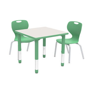 Meubles de garderie, ensemble table et chaises pour enfants, table d'étude, chaise, mobilier de maternelle, activité en classe, bureau et chaise combinés - Product Image 3