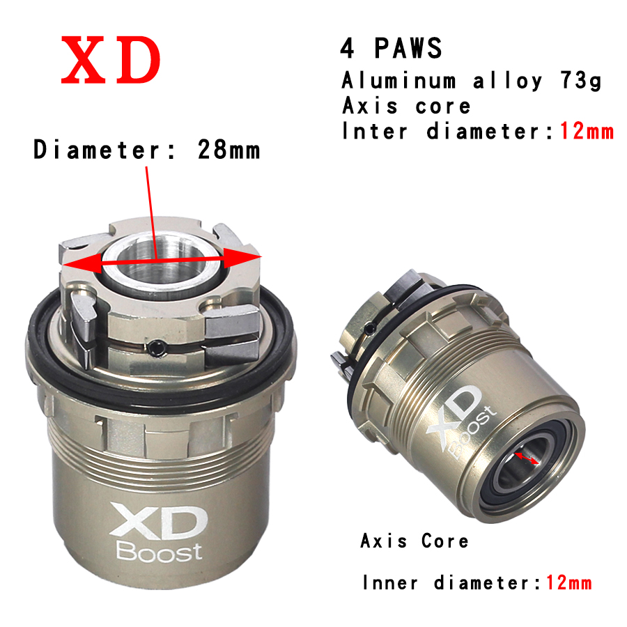 4 cliquets XD 1112S 12MM