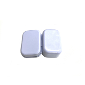 Portable Small Handmade Tinplate <b>Box</b> Flip Cover Magnetic White Recyclable Eco-Friendly Jewelry Packaging Chemical Use Jewelry - Product Image 6