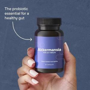 Kapsul Serat Prebiotik Probiotik Akkermansia Label Pribadi Mendukung Kesehatan Usus untuk Dewasa Pabrik OEM - Product Image 2