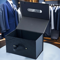 Boîtes d'emballage personnalisées de qualité supérieure en couleur CMYK pour vêtements pour hommes, chaussettes, chaussures et chapeaux - Étuis de présentation cadeaux réutilisables et imperméables