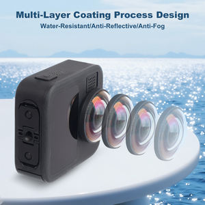 Protector de Lente de Vidrio Templado KAMPHO HD para <span class=keywords><strong>Gopro</strong></span> Max2, Protector de Lente de Vidrio Óptico con Dureza 9H para <span class=keywords><strong>Cámara</strong></span> <span class=keywords><strong>Deportiva</strong></span> <span class=keywords><strong>Gopro</strong></span> <span class=keywords><strong>Max</strong></span> 2 - Product Image 5