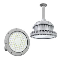 Projecteur LED anti-explosion IP66 Shen Fanggb pour atelier, entrepôt, usine, station-service, étanche aux flammes, rond, 220V, Agi32