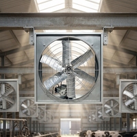 1000 #   Ventilateur d'extraction d'air suspendu pour plafond, avec crochet, pour élevage de volailles, étable à vaches, écurie, poulailler, maison d'animaux
