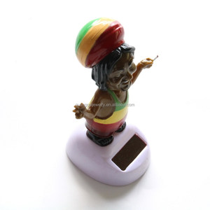 Giocattolo da ballo a energia solare stampato con logo jamica personalizzato all'ingrosso - Product Image 6