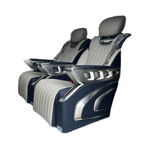 Siège auto Sièges de voiture luxueux <span class=keywords><strong>Chaise</strong></span> en cuir réglable électrique pour MPV avec ventilateur de massage Partition de voiture - Product Image 5