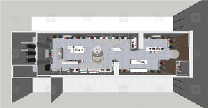 Роскошный витринный магазин одежды, деревянный магазин одежды, магазин бутиков, декор мебели, стеклянный витринный дизайн магазина одежды на заказ - Product Image 3