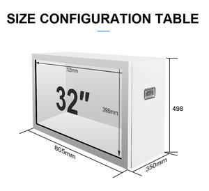 Nuevo Diseño de Reproductor Multimedia para Señalización Digital en Ventanas, Pantalla LCD Transparente de 32 Pulgadas para Publicidad en Interiores, SK-32TS - Product Image 4