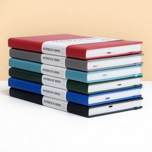 Promotion Personalized Customizable <b>A5</b> Pu Leather Hardcover Notebook 100 Sheets Cheap Bulk Binding Elastic Strap Custom Logo - Product Image 2