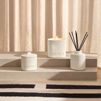 Diffuseur de parfum sans flamme en céramique, personnalisé ODM/OEM, pour huiles essentielles, entièrement naturel et végétalien, cadeau aromatique