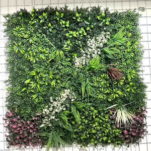 Soft Touch Realistic Plastic Grass Wall Mat Foliage UV Resistant Eco-Friendly for <b>Party</b> Wedding <b>Backdrop</b> Decoration - Product Image 4