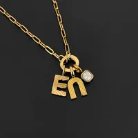 Bracelet à maillons en acier inoxydable EMANCO avec pendentifs en cristal, cadeau pour femme, accessoire de bijouterie, dropshipping, vente en gros