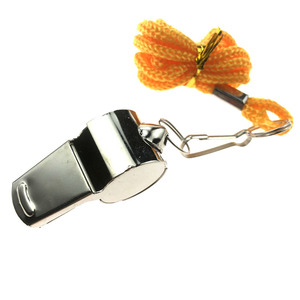 Stainless Steel Metal Whistle AB 3 Aluminum Alloy Sports Referee Whistle With Plastic Tray Packaging - Product Image 5
